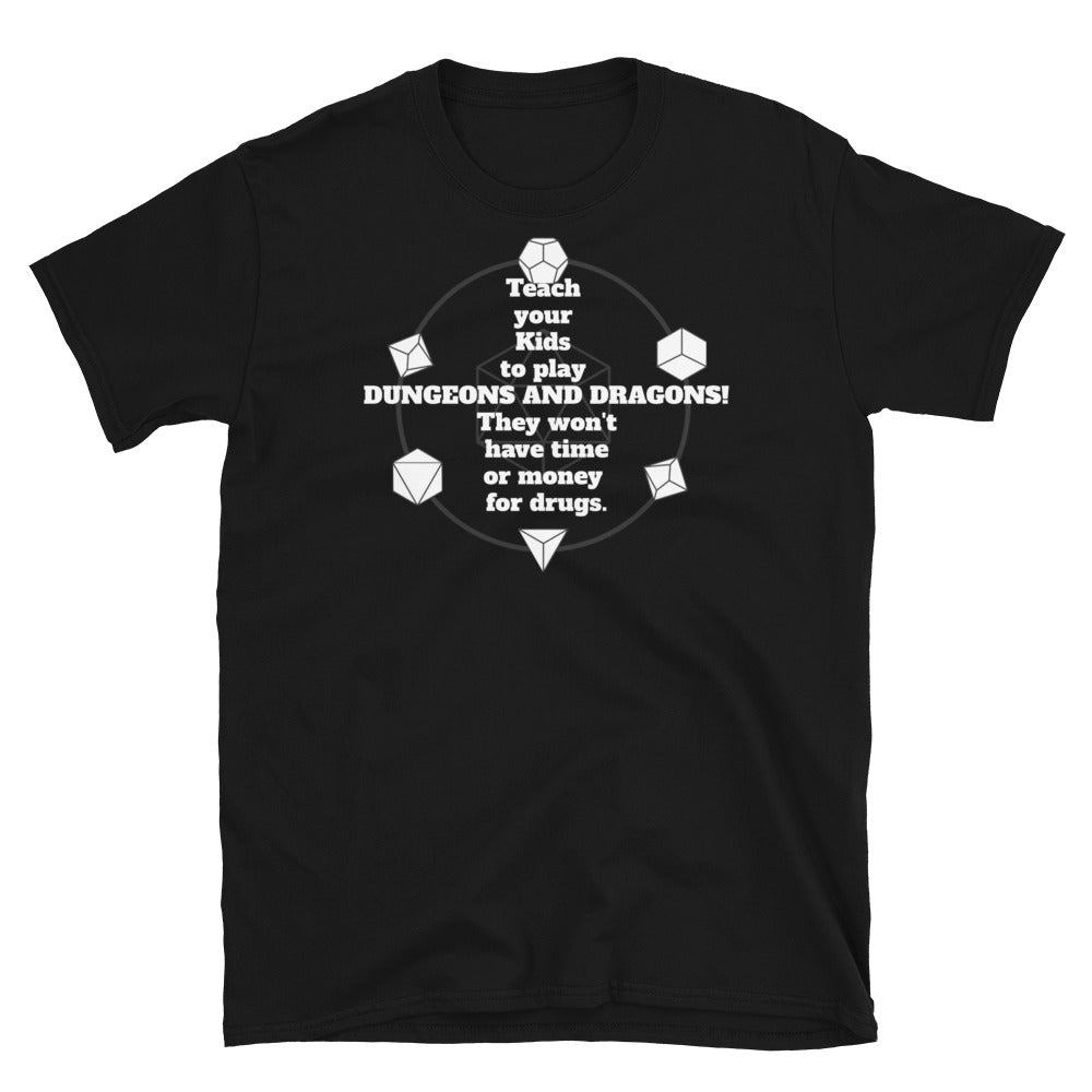 Keep kids off drugs with D&D T-Shirt